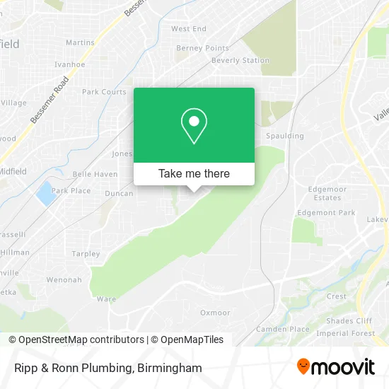 Ripp & Ronn Plumbing map