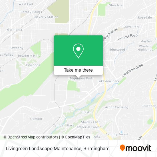 Livingreen Landscape Maintenance map