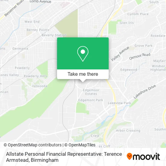 Allstate Personal Financial Representative: Terence Armstead map