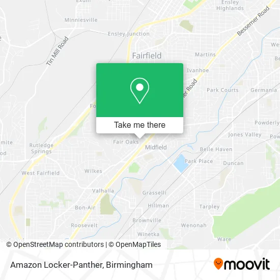 Amazon Locker-Panther map