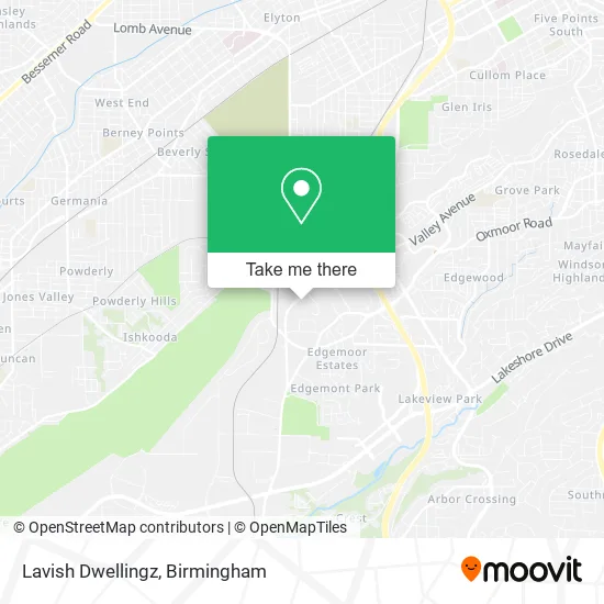 Lavish Dwellingz map