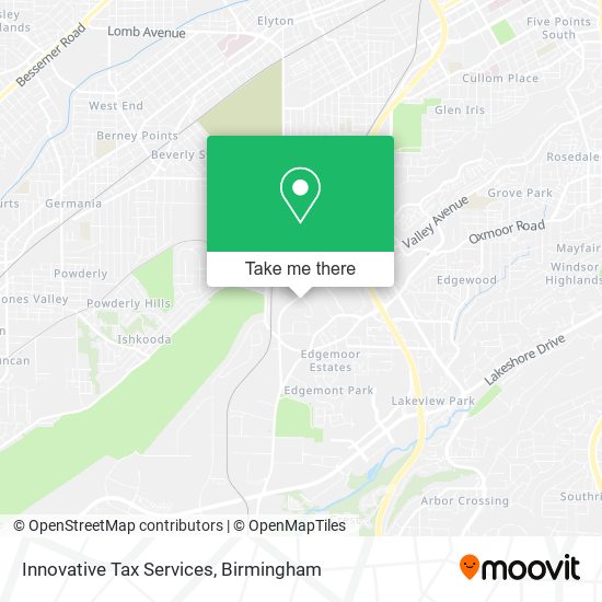 Innovative Tax Services map