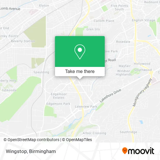 Wingstop map
