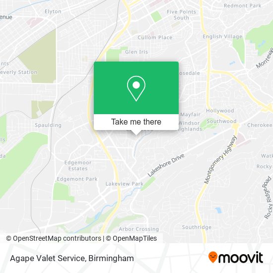 Mapa de Agape Valet Service