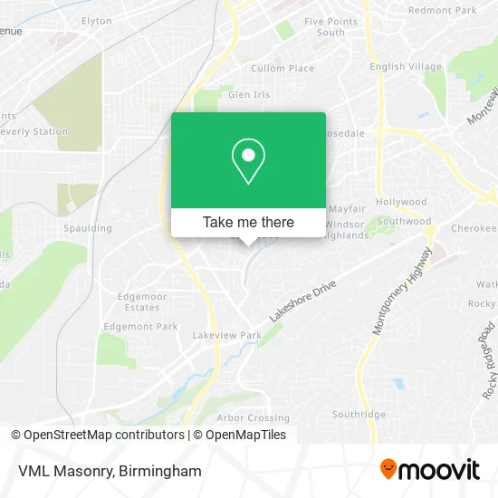 VML Masonry map