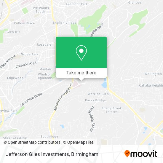 Mapa de Jefferson Giles Investments