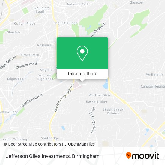 Jefferson Giles Investments map