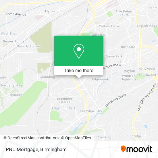 Mapa de PNC Mortgage