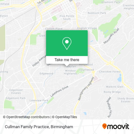 Mapa de Cullman Family Practice