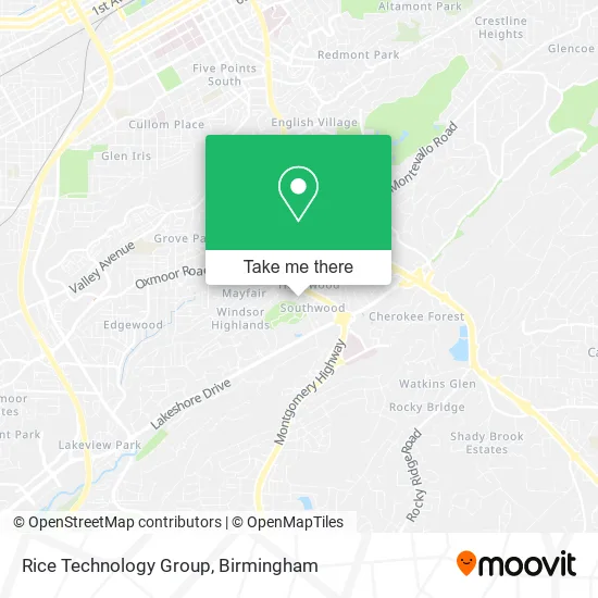 Rice Technology Group map