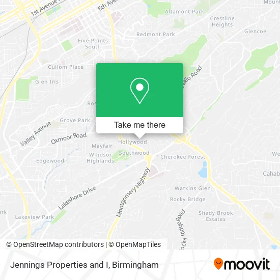 Jennings Properties and I map