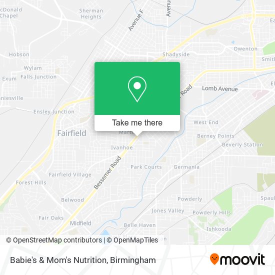 Babie's & Mom's Nutrition map