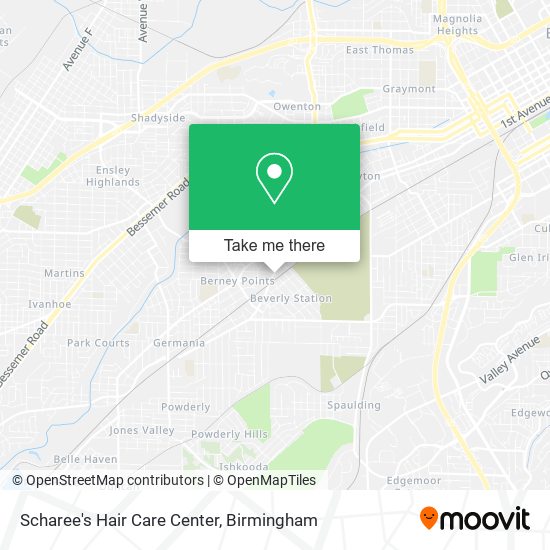 Mapa de Scharee's Hair Care Center