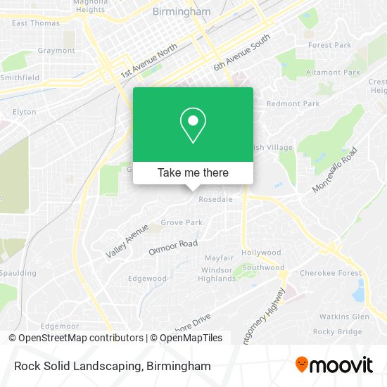 Mapa de Rock Solid Landscaping