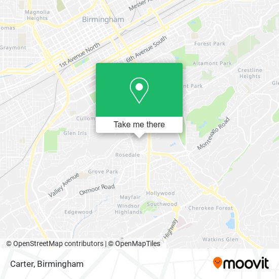 Mapa de Carter