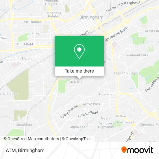 ATM map