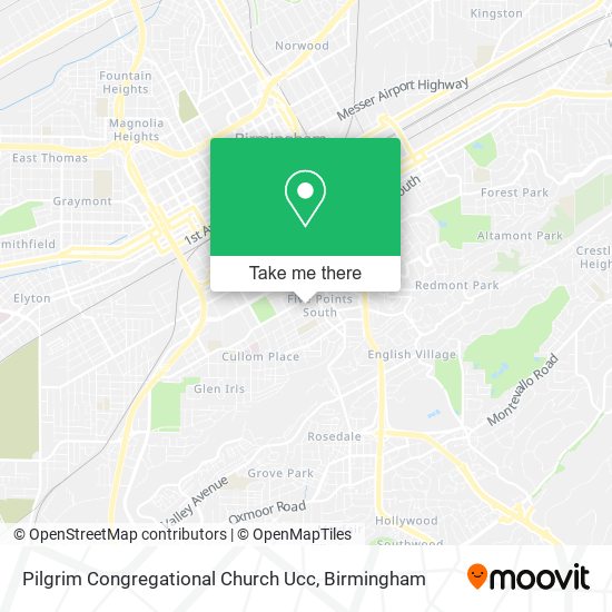 Pilgrim Congregational Church Ucc map