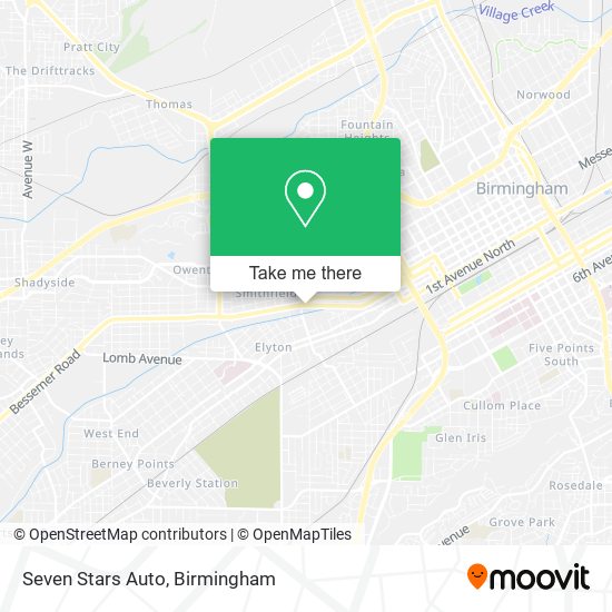 Seven Stars Auto map