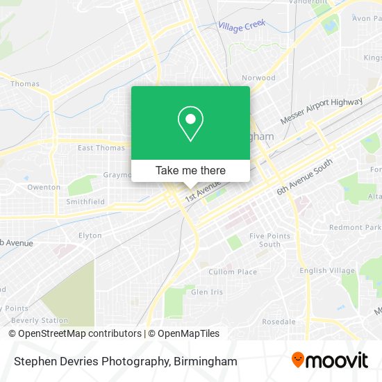 Stephen Devries Photography map