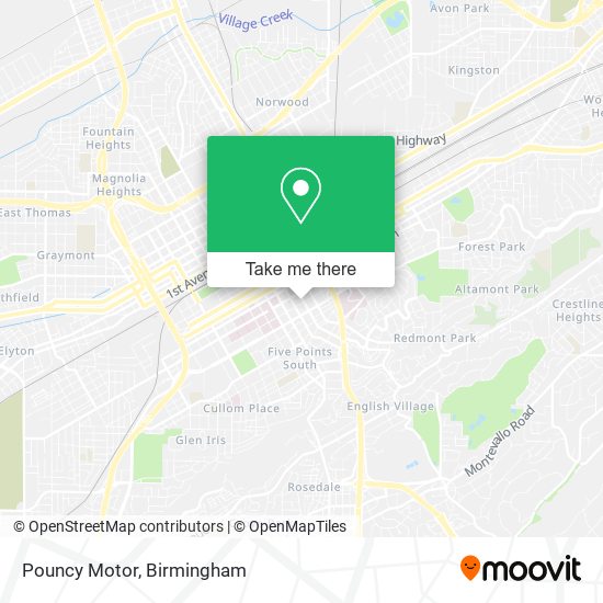 Mapa de Pouncy Motor