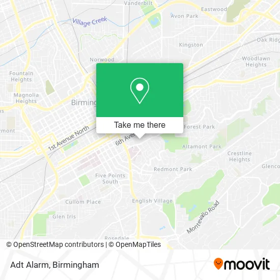 Adt Alarm map