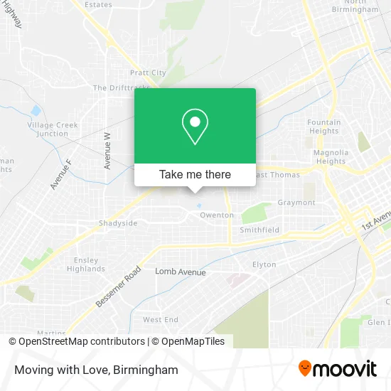 Moving with Love map