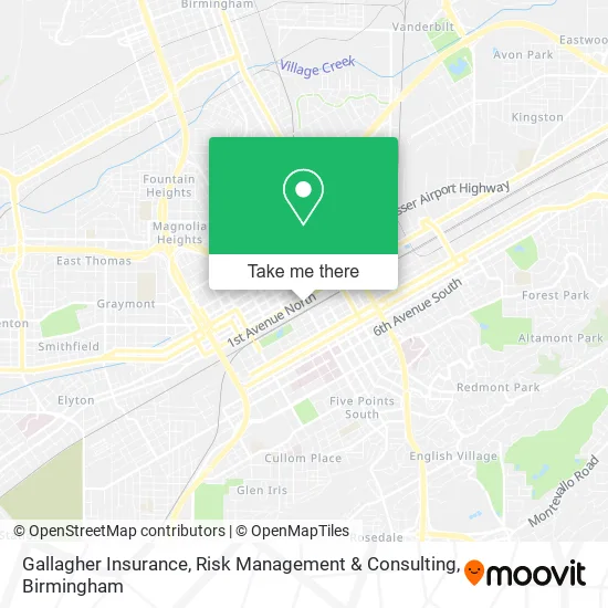 Gallagher Insurance, Risk Management & Consulting map
