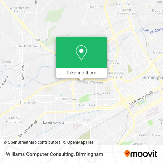 Williams Computer Consulting map