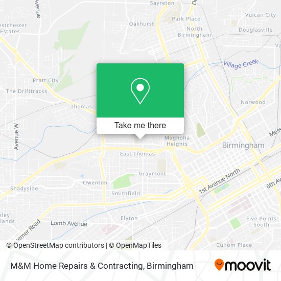 Mapa de M&M Home Repairs & Contracting