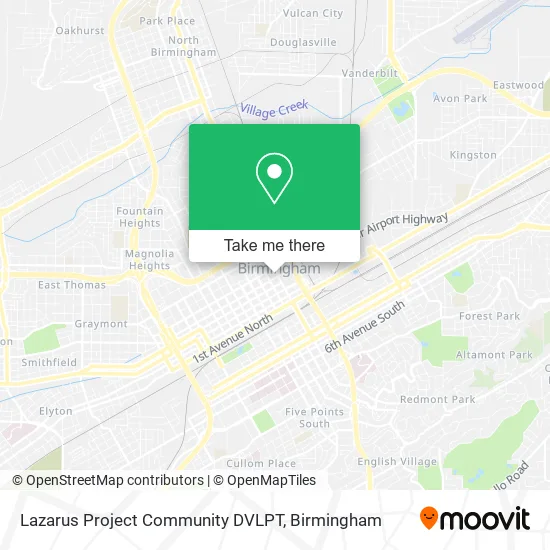 Lazarus Project Community DVLPT map