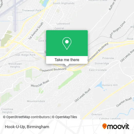 Hook-U-Up map
