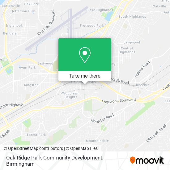 Mapa de Oak Ridge Park Community Development