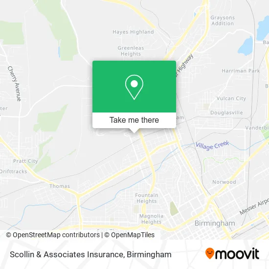 Scollin & Associates Insurance map