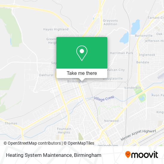 Mapa de Heating System Maintenance