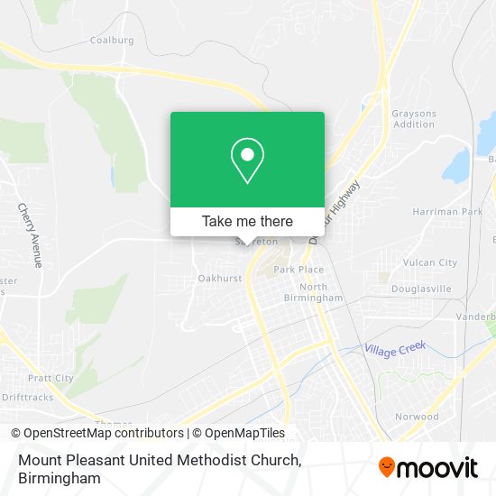 Mapa de Mount Pleasant United Methodist Church