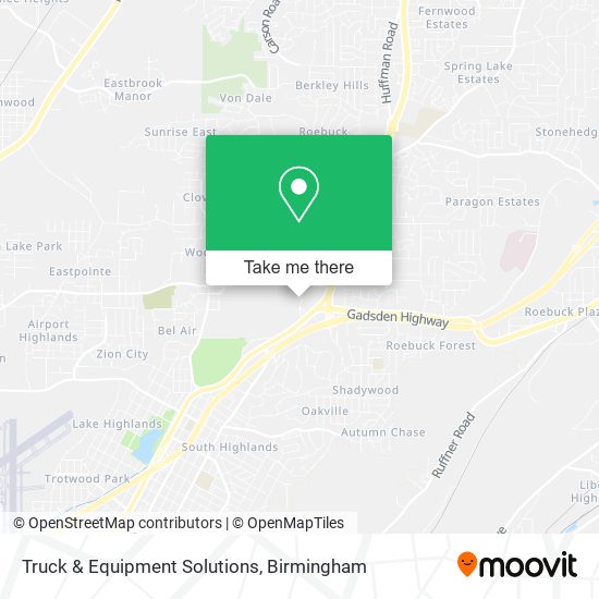 Mapa de Truck & Equipment Solutions