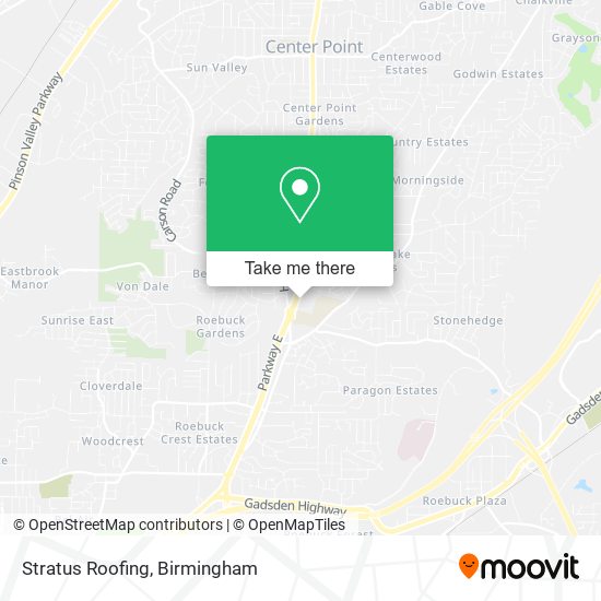 Mapa de Stratus Roofing