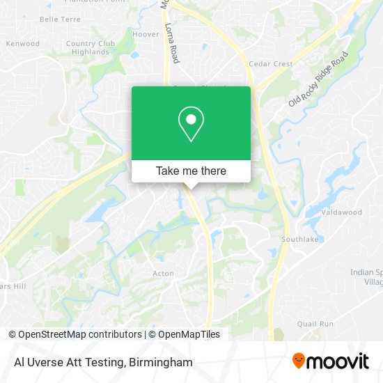 Al Uverse Att Testing map