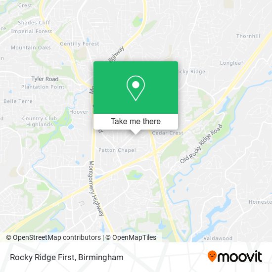 Rocky Ridge First map