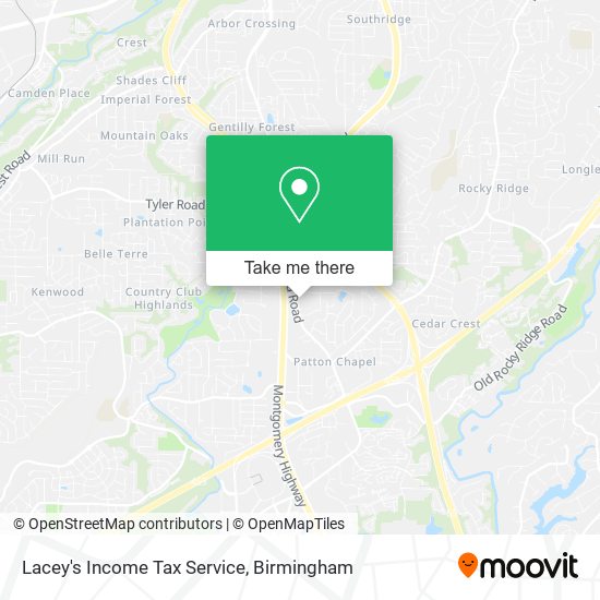 Mapa de Lacey's Income Tax Service