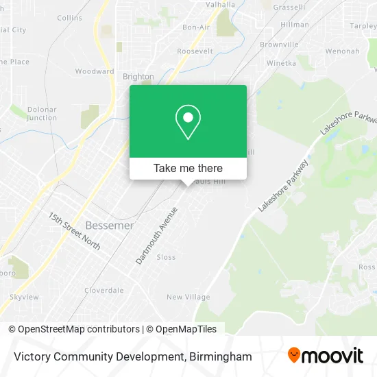 Victory Community Development map