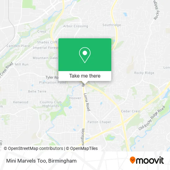 Mini Marvels Too map