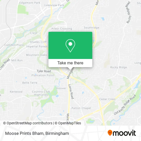 Moose Prints Bham map