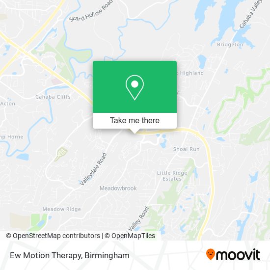 Mapa de Ew Motion Therapy