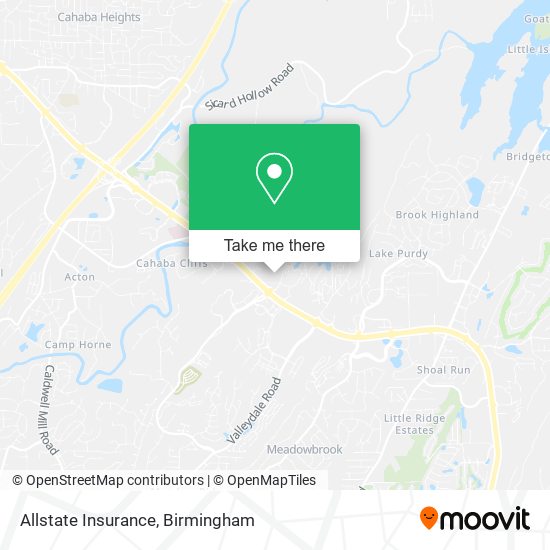 Allstate Insurance map