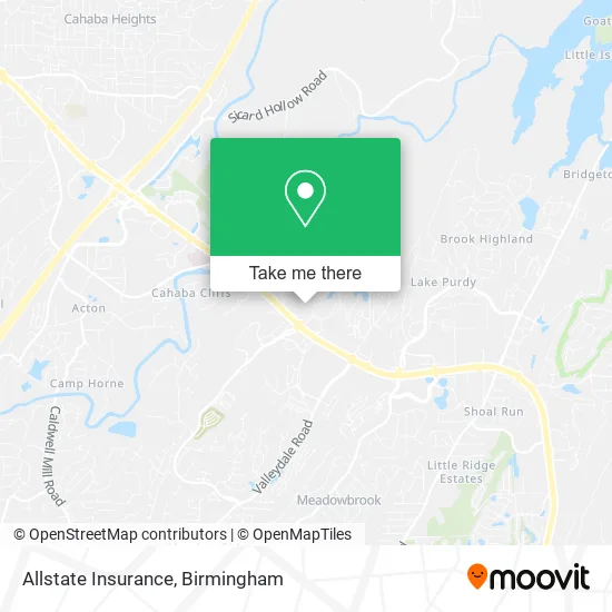Allstate Insurance map