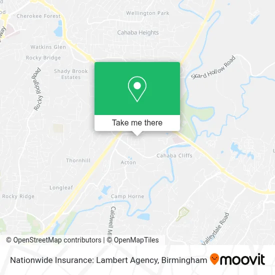 Nationwide Insurance: Lambert Agency map