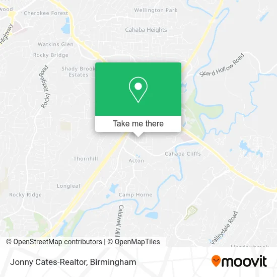 Jonny Cates-Realtor map