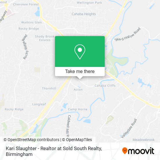 Mapa de Kari Slaughter - Realtor at Sold South Realty