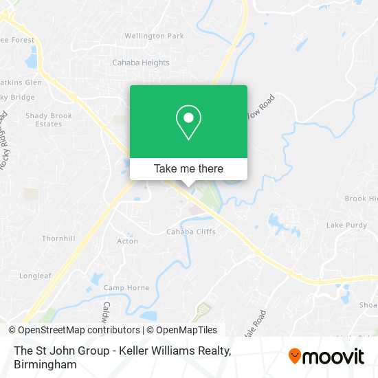 Mapa de The St John Group - Keller Williams Realty